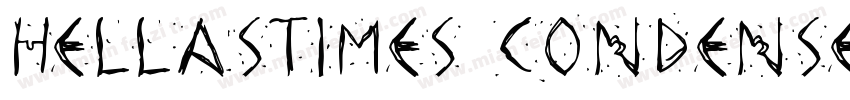 HellasTimes Condense字体转换
